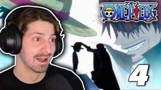 First Time Watching One Piece Anime Reaction ~ Episode 4