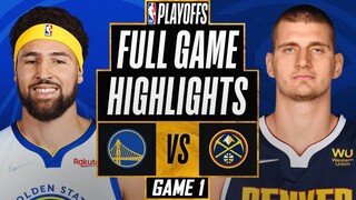 GOLDEN STATE WARRIORS vs DENVER NUGGETS | FULL GAME 1 HIGHLIGHTS | 2022 NBA Playoffs NBA 2K22