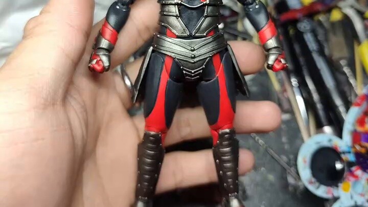 Modified parts production, self-modified Dharam shf display, the dark trio is finally complete