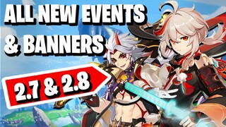 EVERYTHING Coming to Genshin in 2.7 - 2.8 | Banners & Events | Genshin Impact