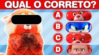 Quiz RED x ENCANTO DISNEY x SONIC 2 | Encontre o Erro| Encontre os PERSONAGENS ENCANTO pelos EMOJIS