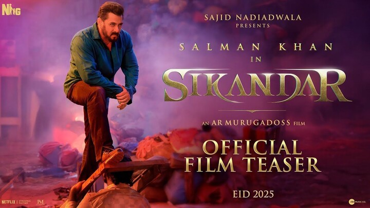 SIKANDAR Official Teaser | Salman Khan | Sajid Nadiadwala | A.R. Murugadoss | EID 2025
