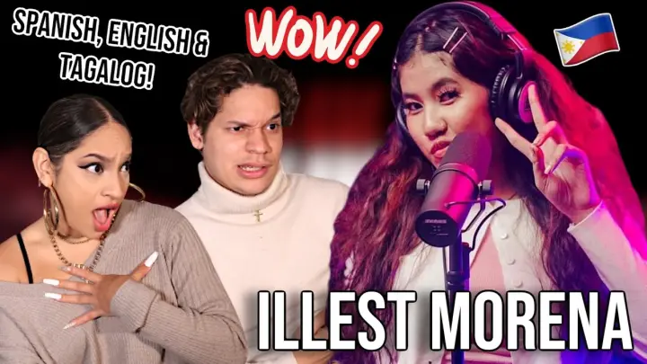Spanish is WAY too EASY for Filipinos😭 | Latinos react to Filipina rapping in SPANISH