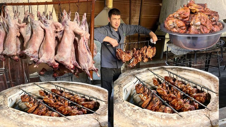[Uzbekistan | 25 Sheep a Day! Exquisitely Tender Clay-Oven Roast]