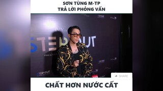 Sơn Tùng M-TP trả lồ phỏng vấn p1 #showbiz