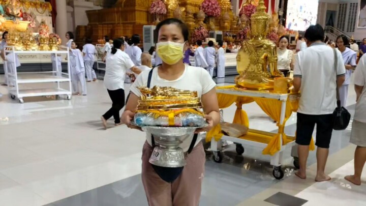 ถวายสังฆทานรอบเย็น วันสงกรานต์ วัดท่าซุง วันที่14 เมษายน 2569 #วันสงกรานต์ #วัดท่าซุง