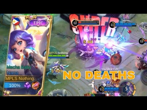 NANA JUNGLE MARKSMAN 0 KILL 0 DEATH | Nothing MLBB