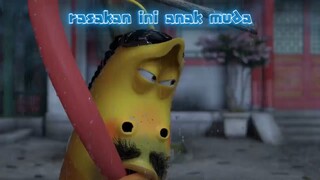 LarvaCartoon fun episode🐛 hujan dan banjir🌧