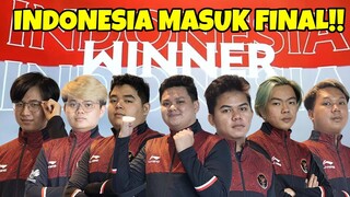 AH GA NGERTI LG GW INI PARA ALEN NGERI BGT GILA!! INDONESIA MASUK FINALL COYY!! LETS GOO EMASSSS