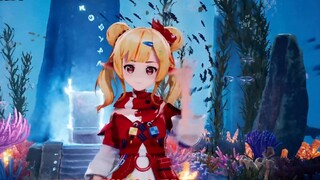 A virtual anchor who has to demonstrate 3D technology to his boss every day in order to survive