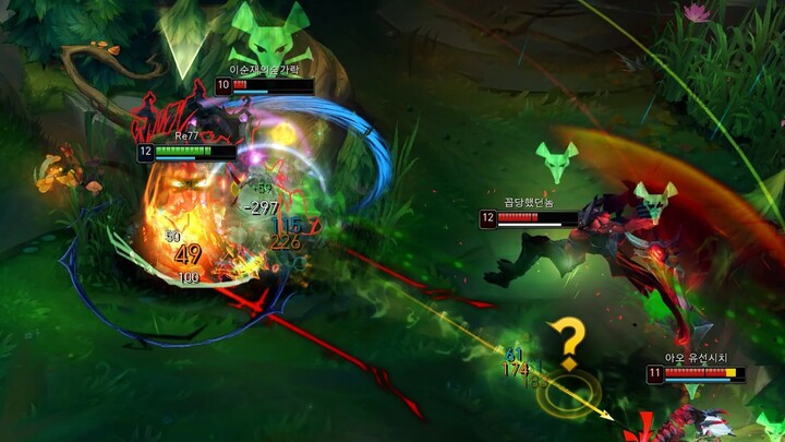 ثلاثة في خط مستقيم ومنظم.