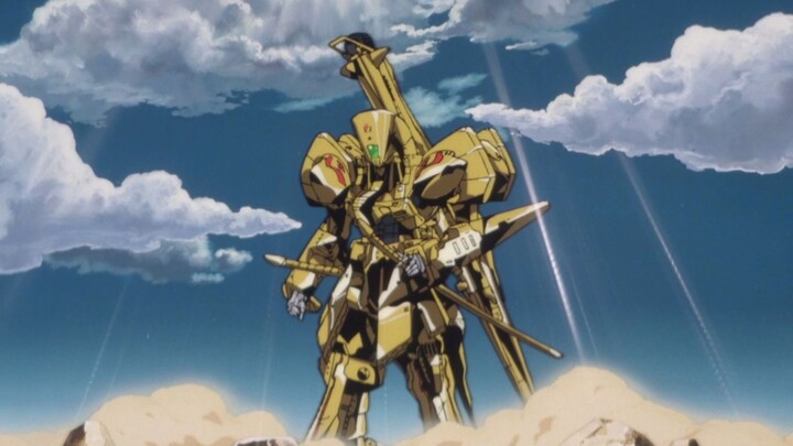 Anime sci-fi tahun 1980-an, setting mecha super besar!