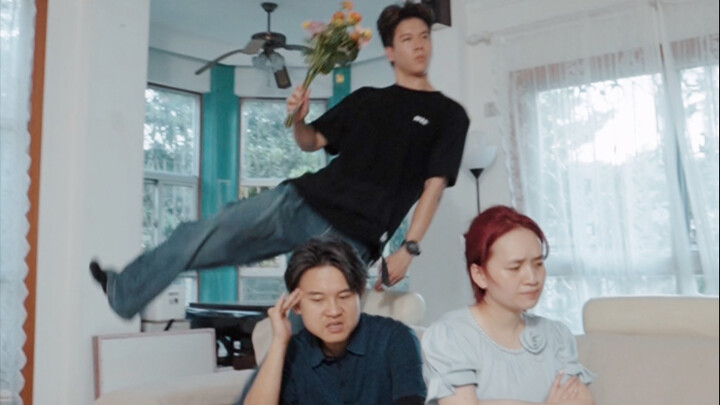 How could they not scold me when everyone's already arguing?