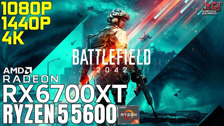 Battlefield 2042 | Ryzen 5 5600 + RX 6700 XT | 1080p, 1440p, 4K benchmarks!