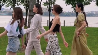 Let's take a walk together, sisters.