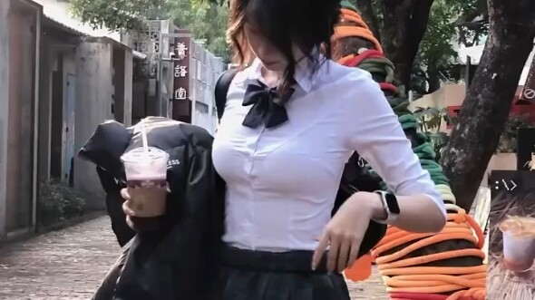 High School Students in Uniform vs. Out of Uniform