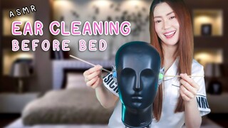 ASMR ไทย แคะหู นวดหู ปั่นหู ก่อนเข้านอน 👂🏻ASMR Ear Cleaning Before Bed