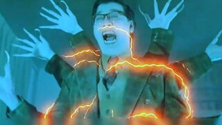 妖魔想要吃人，不料中了菩萨的杨枝甘露水，瞬间魂飞魄散