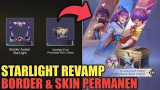 PENJELASAN CARA DAPETIN BORDER STARLIGHT PERMANEN! DAN SKIN SPESIAL GRATIS DI STARLIGHT REVAMP !!