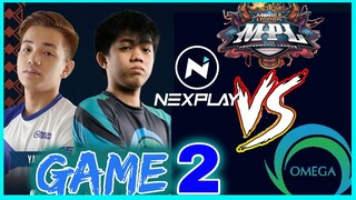 NXP SOLID VS OMEGA GAME 1🔴▶MPL -PH Season 6 Regular Season Week 4 Day 3 | MOBILE LEGEND BANG BANG