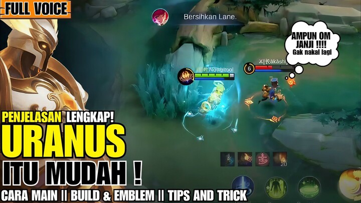 URANUS TERKUAT DI DUNIA! GAMPANG BANGET PAKE BUILD URANUS KEKEBALAN TUBUH. MLBB