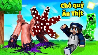 bqThanh Thử Thách Nuôi Và Huấn Luyện CHÓ QUÁI VẬT KINH DỊ Cực Kì Hung Dữ Trong Minecraft