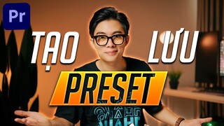 Hướng dẫn Tạo và Lưu Effect để tối ưu công việc trên Adobe Premiere | QuạHD