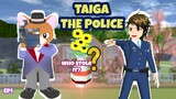Find the missing flowers - Taiga, The Police with Catbear - Sakura School Simulator