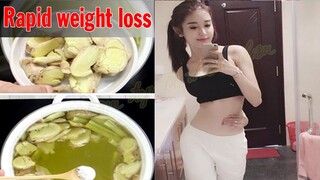 Rapid weight loss | Giảm cân cấp tốc chỉ với củ gừng | Làm Đẹp Từ Thiên Nhiên #38