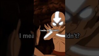 Aang blasting air in Avatar: The Last Airbender 😮 #avatarthelastairbender