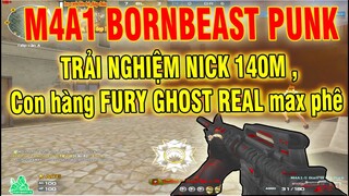 ❤️[FURY GHOST + M4A1 BB PUNK] Trải nghiệm nick 140M, Con hàng FURY REAL max phê