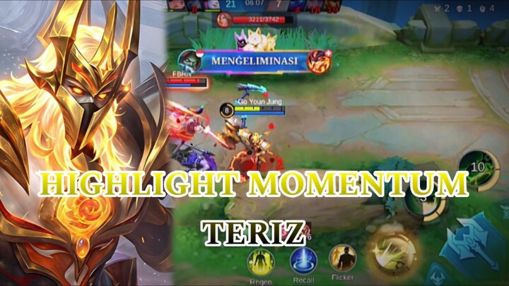 HIGHLIGHT MOMENTUM TERIZ