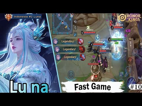 TOP 2 LUNA INDO MENIT 6 LEGENDARY| XITO | Honor Of Kings Indonesia