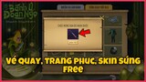 NHẬN VÉ QUAY, TRANG PHỤC, SKIN SÚNG VĨNH VIỄN FREE DỄ DÀNG TỪ VINAGAME || PUBG MOBILE