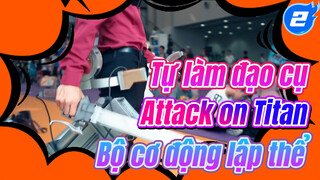 Quá trình làm bộ cơ động lập thể - Đạo cụ COS đội trưởng Levi Đạo cụ COS Attack on Titan_2