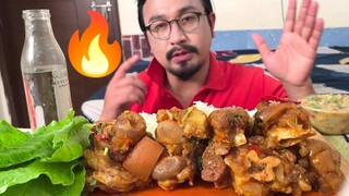 Pork Leg Curry 😋😋 Mukbang || Pork leg curry Eating challenge || Pork Leg Curry Eating show