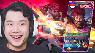 Review Skin Terbaru Granger Exorcist Rp1,000,000 (Mobile Legends)
