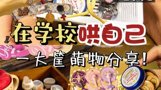 أشياء صغيرة لإقناع نفسي بالذهاب إلى المدرسة ✨ مزيد من الكائنات اللطيفة في سلة كبيرة‼️