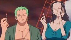 Zoro diam diam terpikat Robin nih