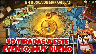 40 TIRADAS A ESTE EVENTO, EN BUSCA DE MARAVILLAS - RISE OF KINGDOMS