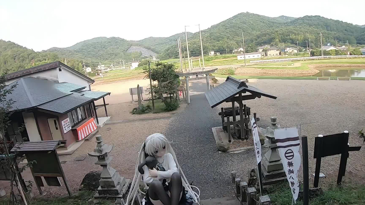 ฉันมาถึงเมืองที่คุนเม่ยอาศัยอยู่แล้ว! [Vlog แสวงบุญสถานที่ศักดิ์สิทธิ์] เอนะ โนะซุระ