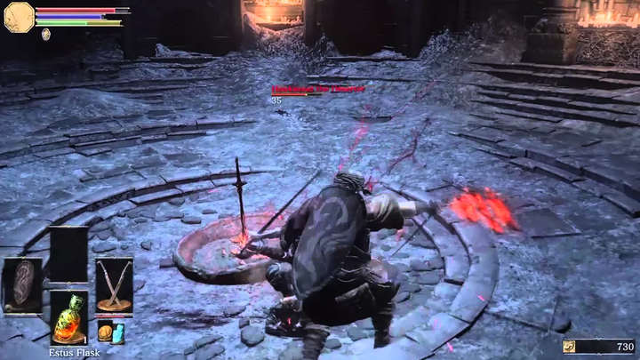 Dark souls 3 PS4 สัมผัสแรกของเกมก็ไปตี NPC หัวร้อนไปสิ