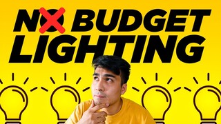 FREE and EASY YouTube Lighting for BEGINNERS! SIMPLE LANG GAWIN!