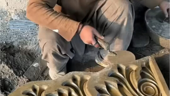 ช่างทำปูนปั้นลายได้งดงามขนาดนี้ ที่แท้ก็เพราะใช้เครื่องมือนี้แหละ!