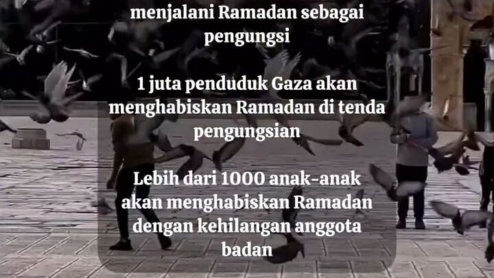 semoga bulan ramadhan ini, palestina merdeka🤲