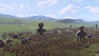 حرب النجوم: الجزء الأول - جيش غونغان يخوض معركة ضد جيش الآليين، هذه هي المشاهد الملحمية حقًا! [محبو 