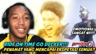 PENAMAT YANG EMOTIONAL | REACTION  ULTRAMAN DECKER EPISOD 25!!!