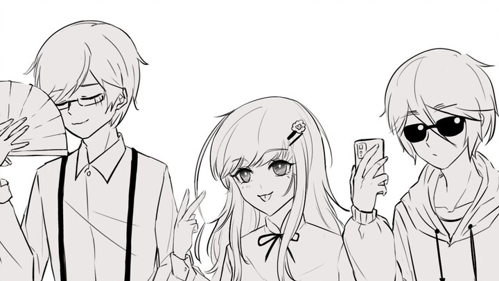 Video pendek Hetalia: Axis Powers. Kehidupan romantisme saat kuliah