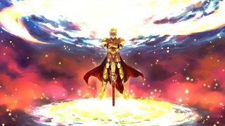 【fate】英雄王——吉尔伽美什，宝具咏唱，“切裂世界”之剑，天地乖离开辟之星。