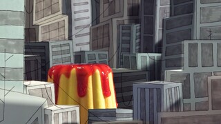 A city tragedy caused by a pudding? Award-winning animated short film "A Story About a Pudding"